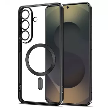 Tech-Protect MagFlex Case for Samsung Galaxy S26+ - Transparent Black
