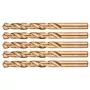 NEO TOOLS HSS-Co Cobalt Twist Drill Bits for Metal, 12.0 mm, 5-Pack (DIN 338, 135° Split Point)