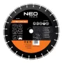 NEO TOOLS 350 mm Laser-Welded Segmented Diamond Blade, 25.4 mm Bore, for Concrete, Asphalt, Stone