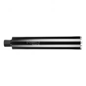 NEO TOOLS 82 mm Diamond Core Drill Bit for GRAPHITE 58G540, 470 mm Working Length, 1 1/4 inch UNC Thread, Laser Welded Segments, Wet Drilling