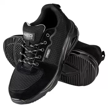 NEO TOOLS Occupational Low Shoes O1 SR Neo Air, Black, Size 39