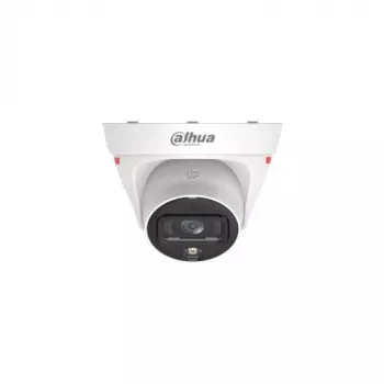 Dahua IPC-HDW1439T1-A-LED-0280B-PRO 4MP Full-Colour Warm LED Turret Network Camera with Built-in Microphone, 2.8mm Fixed Lens, IP67, PoE