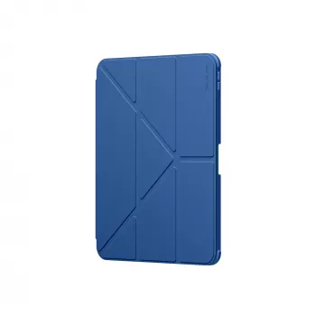 AMAZINGTHING Titan Pro Case for iPad A16 11 inch with 720° Rotating Stand and Stylus Holder - Blue