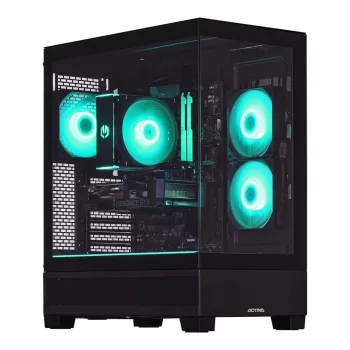 ACN Actina View 7500F Gaming PC - AMD Ryzen 5 7500F, 16GB DDR5, 500GB NVMe SSD, Radeon RX 7600 XT 16GB, 650W PSU, No OS