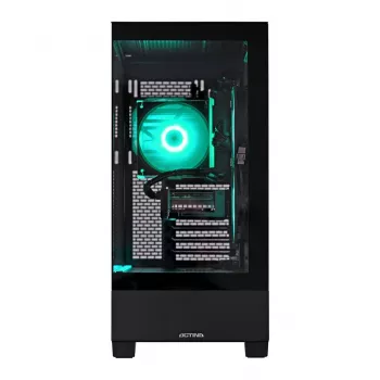 ACN Actina View 7500F Gaming PC - AMD Ryzen 5 7500F, 16GB DDR5, 500GB NVMe SSD, Radeon RX 7600 XT 16GB, 650W PSU, No OS