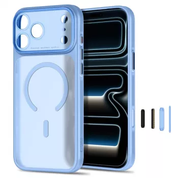TECH-PROTECT MagPrime MagSafe Case for iPhone 17 Pro / 18 Pro Matte Light Blue
