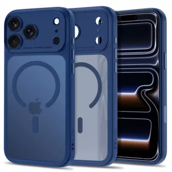TECH-PROTECT MagPeak MagSafe Case for iPhone 17 Pro Max / 18 Pro Max Matte Deep Blue