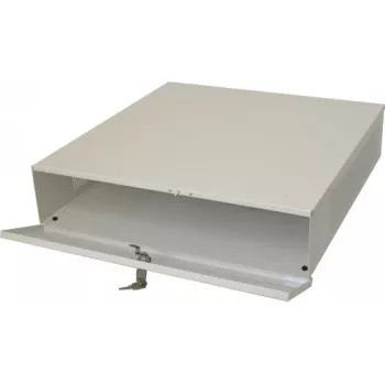 Pulsar AWO471 DVR/NVR Steel Enclosure with Lock, Black