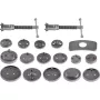 NEO TOOLS 18-Piece Manual Brake Caliper Piston Rewind Tool Kit with Case