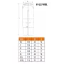 NEO TOOLS 81-227-XXXL Protective Work Trousers Grey/Black XXXL