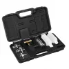 NEO TOOLS 11-271 Head Gasket Leak Tester – CO2 Combustion Leak Detector Kit for Petrol, Diesel & LPG Engines with 250ml Bromothymol Blue Fluid, Universal Cone Adapter & 10 Brand-Specific Radiator Adapters