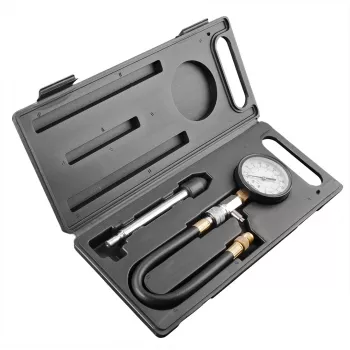 NEO TOOLS Compression Pressure Gauge with Adapter Set 0-20 bar / 0-300 PSI