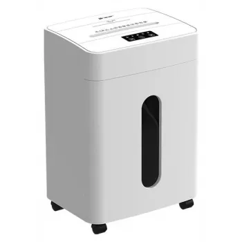 Tracer SilentBlade White Cross-Cut Paper Shredder, 10 Sheets, P-4, 21 L