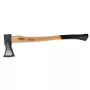 NEO TOOLS TOP-27-019 Fiberglass Handle Axe with 600g High Carbon Steel Head, 380mm, Anti-Slip Grip, Blade Cover, TÜV GS Certified