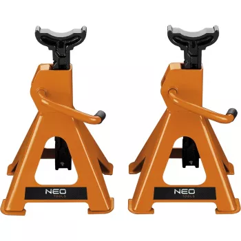 NEO TOOLS 3 Ton Car Jack Stands, 295-415 mm Height, Pair