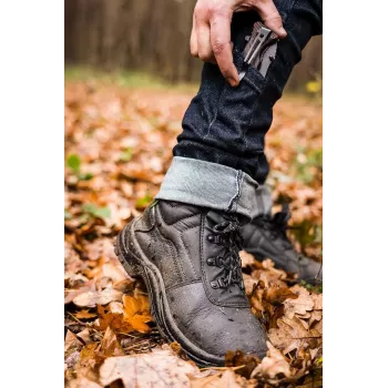 NEO TOOLS DENIM 5-Pocket Work Trousers, Size M, Blue, Regular Fit, Reinforced Seams, EN ISO 13688