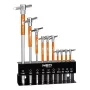 NEO TOOLS Pin Wrenches with Tommy Bar 2-10 mm, Set of 10 pcs. in Stand