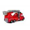 LEAN TOYS Fire Truck with Ladder R/C Remote Control 1:14 Scale 2.4GHz Water Spray Lights Sounds