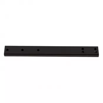 Wheel Stand Pro TH8A Shifter Plate — Steel Bolt-On Mount for Thrustmaster TH8A, Left/Right Adjustable, Black