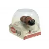 LEAN TOYS Infrared Caterpillar Avoids Obstacles Brown