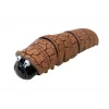 LEAN TOYS Infrared Caterpillar Avoids Obstacles Brown