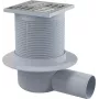 DEANTE KOS_001C Point Drain Grate Stainless Steel 150x150 mm DN 50/70/100 Load Class K3
