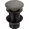 DEANTE Automatic Push-Button Washbasin Stopper for Granite Sinks, Stainless Steel, 90mm
