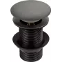 DEANTE Automatic Push-Button Washbasin Stopper for Granite Sinks, Stainless Steel, 90mm