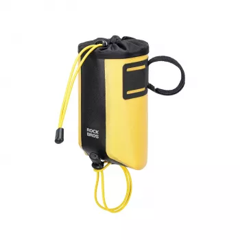 Rockbros AS-162 Waterproof Handlebar Bottle Bag - Yellow