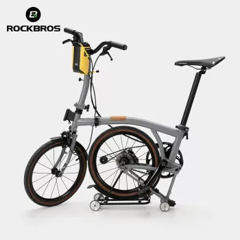 Rockbros AS-162 Waterproof Handlebar Bottle Bag - Yellow