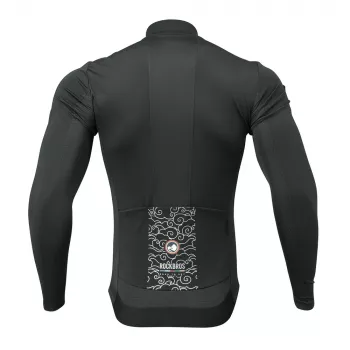 ROCKBROS ROAD TO SKY Windproof Thermal Cycling Jacket TLWT001 - Black - S