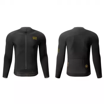 ROCKBROS YDWT020 Diamond Thermal Cycling Jersey - Black, XL