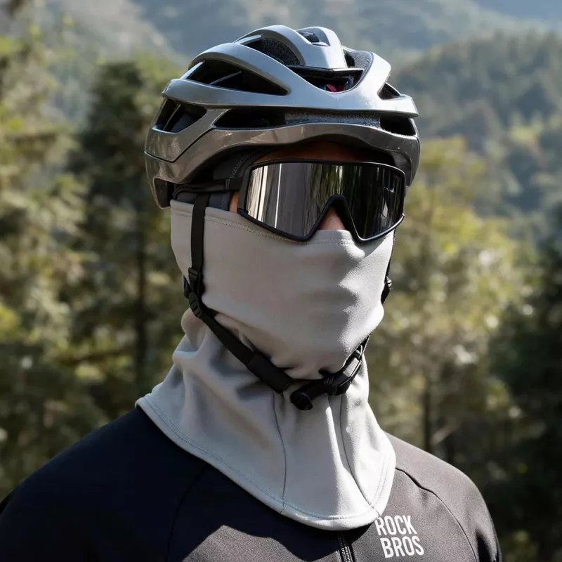 ROCKBROS LF25949 Elastic Velvet Balaclava, Grey