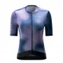 Rockbros Women's TVI Cycling Jersey Short Sleeve Navy Blue Size L