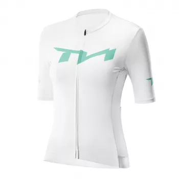 ROCKBROS Women's Cycling Jersey YDDX012-1 TVI Short Sleeve White Size S