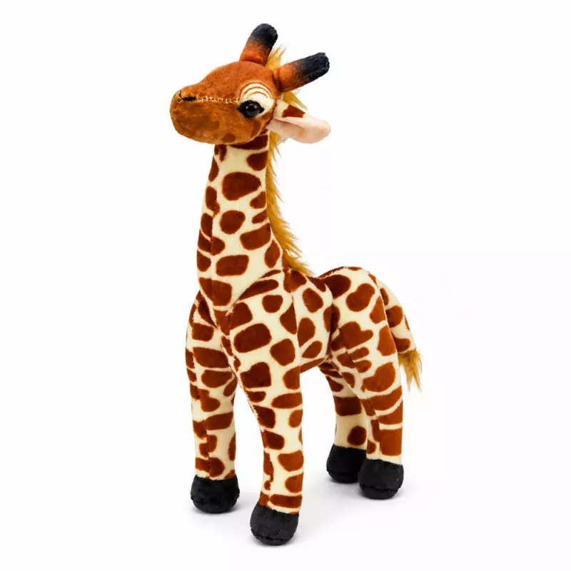 LEAN TOYS Plush Giraffe Soft Cuddly Toy 30 cm