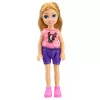 LEAN TOYS Ice Cream Food Truck Doll Playset Foldable Pink 33 Pieces