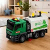 LEAN TOYS Street Sweeper Truck Water Function Lights Sounds 1:14