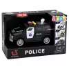LEAN TOYS Police Car Special Vehicle 1:32 Scale Black with Lights and Sounds