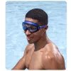 Bestway 32114 Adjustable Black and Blue Swimming Goggles