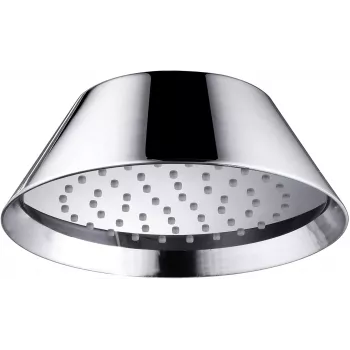 DEANTE Steel Overhead Shower 225mm Matte Black Concealed Set with Wall Arm and Mixer