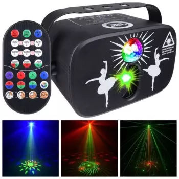 LIGHT4ME PARTY LIGHT 3 LED Effect Disco Lighting