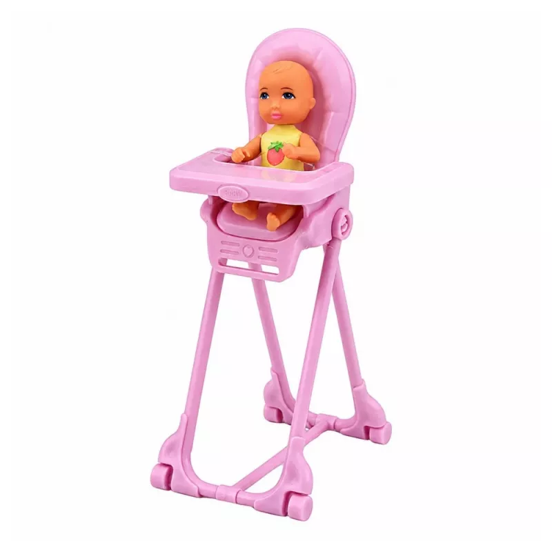 LEAN TOYS Anlily Mom and Baby Twins Doll Set Accessories