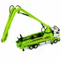 LEAN TOYS Concrete Pump Truck with Lights, Sounds, Water, Drive 1:40