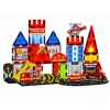 LEAN TOYS Magnetic Construction Blocks Fire Station 42 Pieces