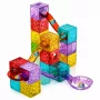 LEAN TOYS Magnetic Construction Blocks Cubes Ball Track Colorful 28 pcs