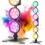 LIGHT4ME LUMEN HEXO Retro LED Effect Light 90W RGBWA+UV 6-in-1 DMX