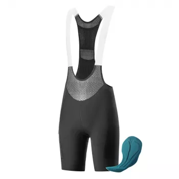 ROCKBROS ROAD TO SKY Men's Cycling Shorts with 3D Chamois - Black, Size M