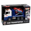 LEAN TOYS Lora Tow Truck With Car Drive Lights Sounds Blue