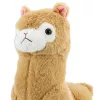 LEAN TOYS Plush Alpaca Llama Plush Toy Cuddly Toy Soft Fur Cream 38 cm